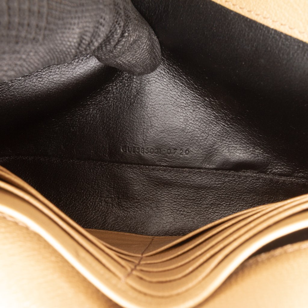 Saint Laurent Quilted Diamond Lambskin Becky Wallet on Chain - Detail 2