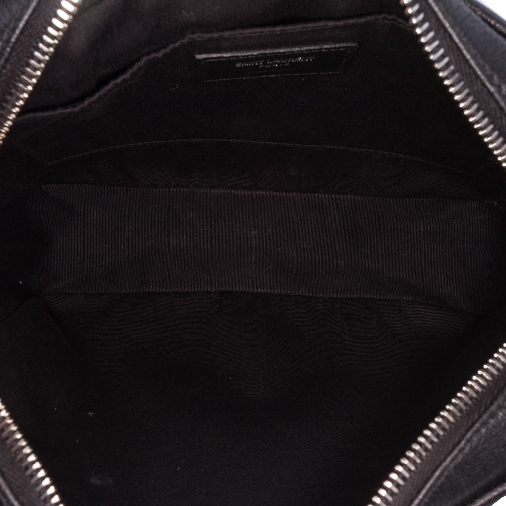 Saint Laurent Lambskin Monogram Lou Camera Bag - 4
