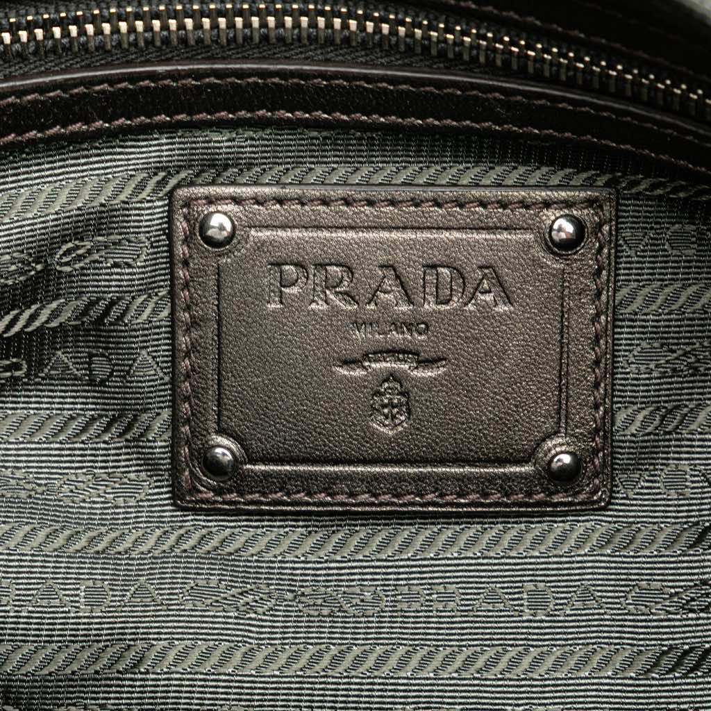 Prada Tessuto Nappa Waves Tote - 5