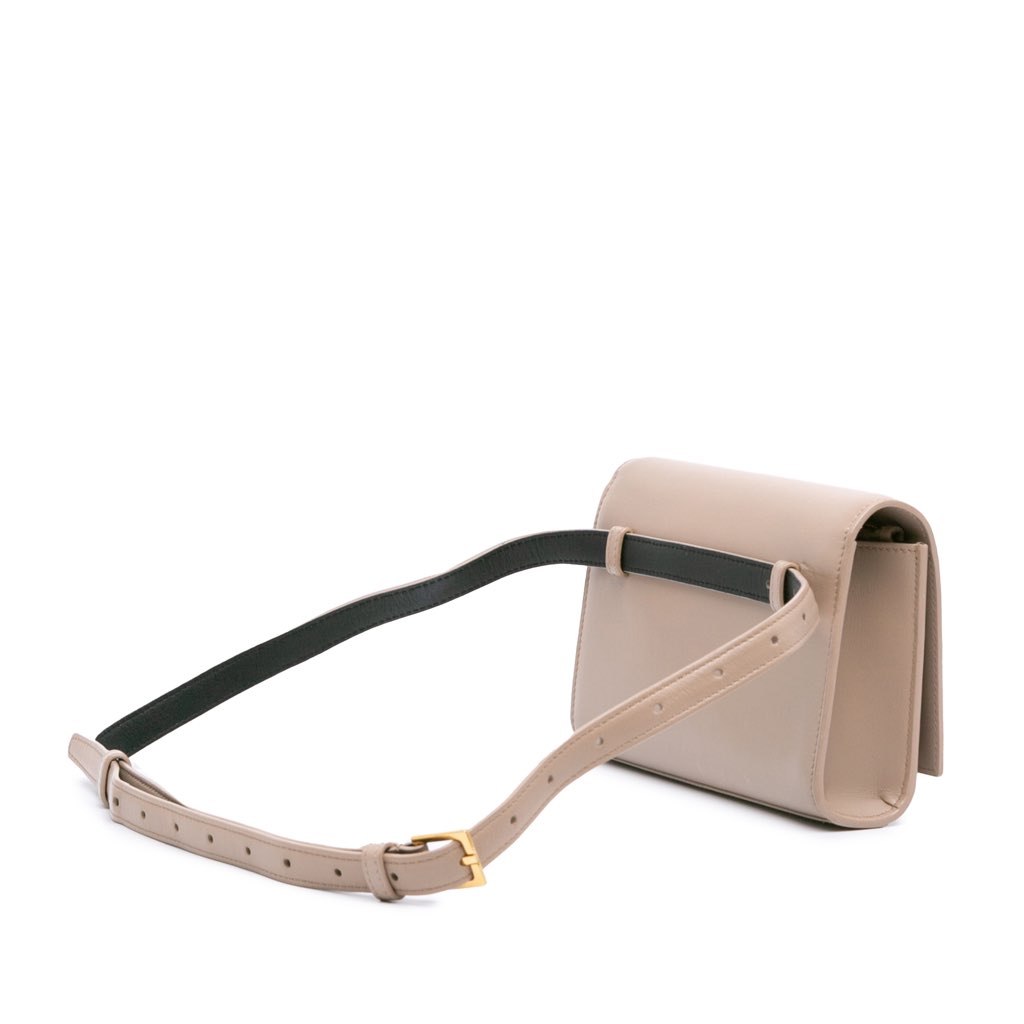 Saint Laurent Smooth Calfskin Monogram Kate Belt Bag - 2