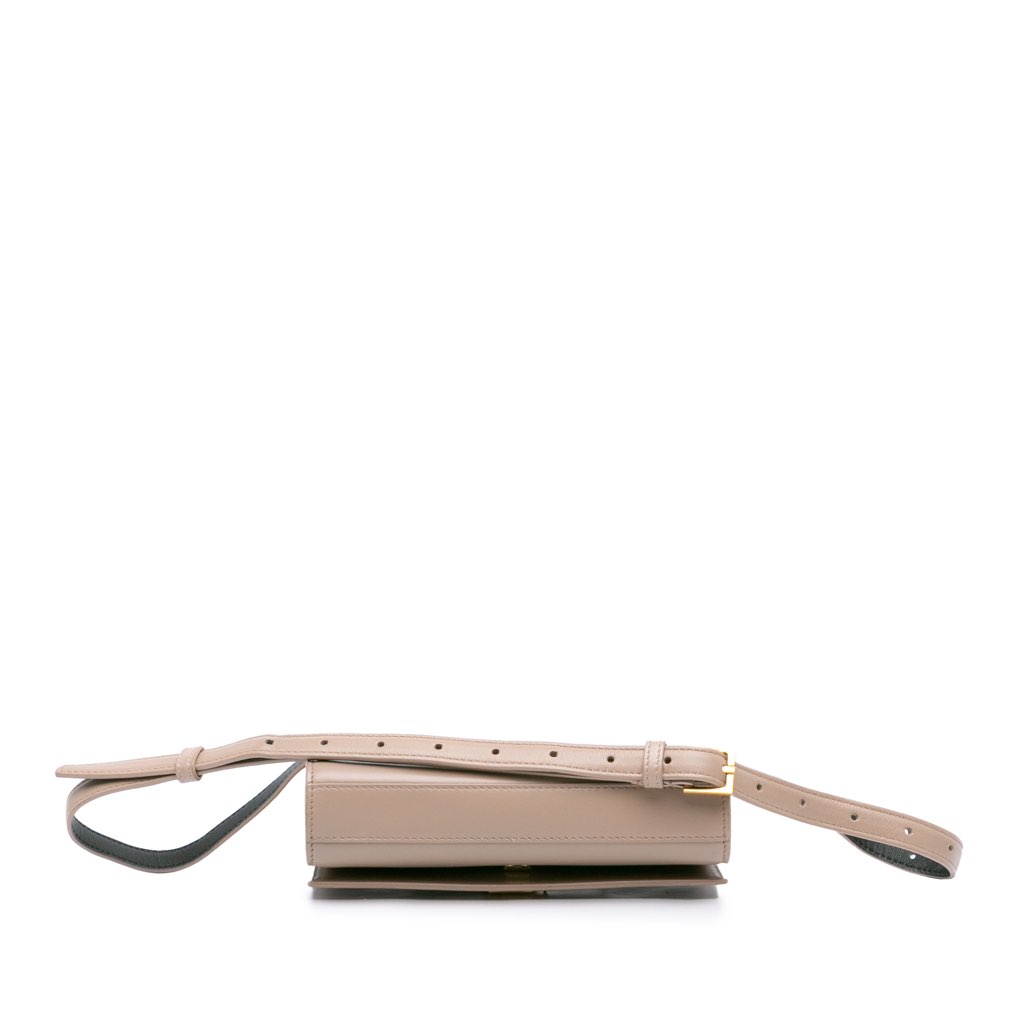 Saint Laurent Smooth Calfskin Monogram Kate Belt Bag - 3