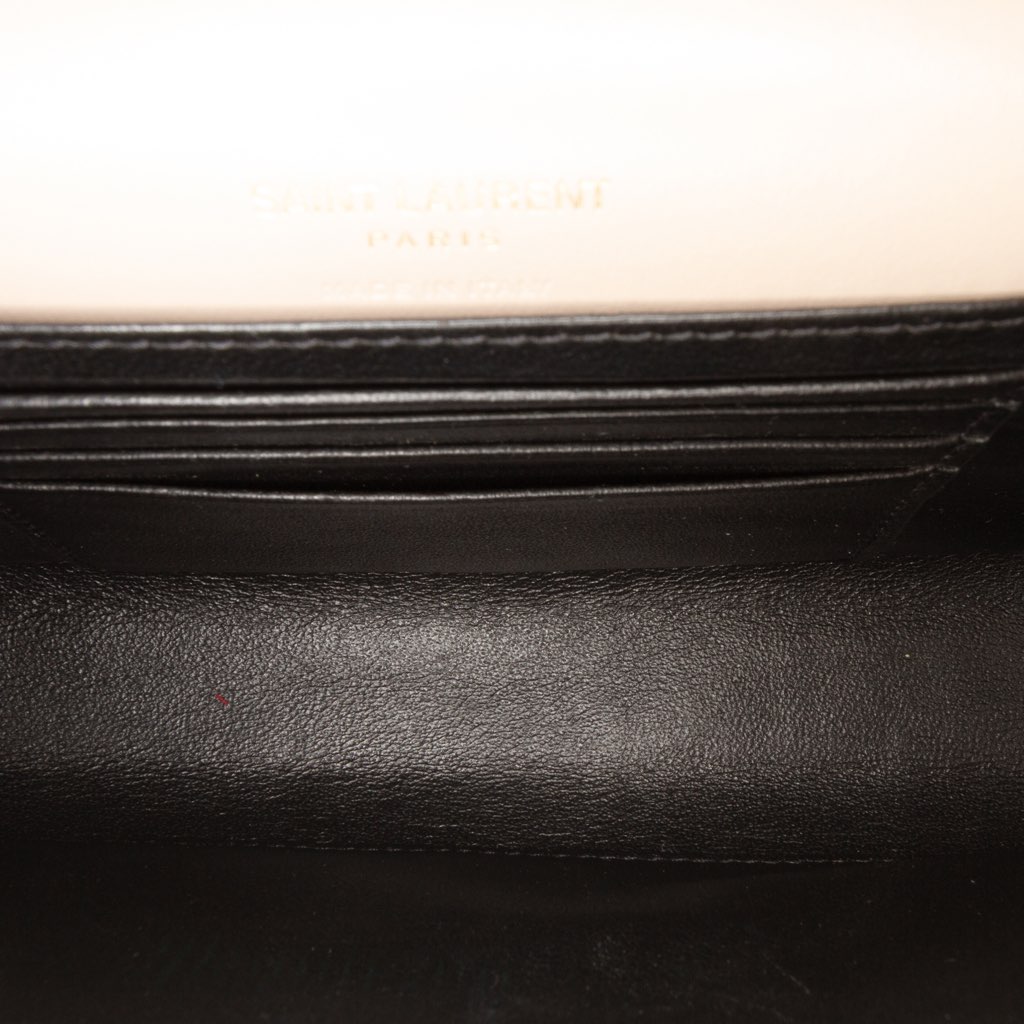 Saint Laurent Smooth Calfskin Monogram Kate Belt Bag - 4