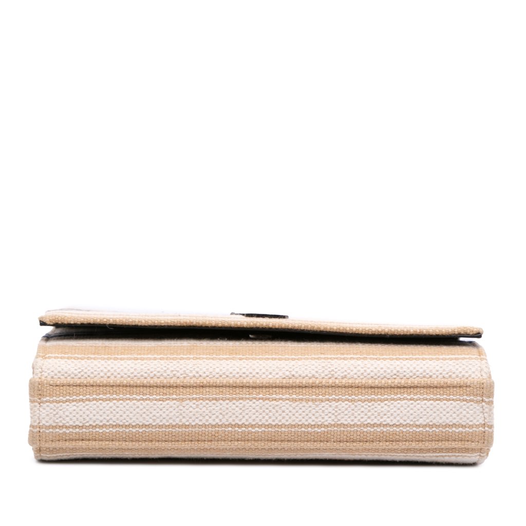 Saint Laurent Medium Berber Canvas Classic Monogram Kate Crossbody - 3