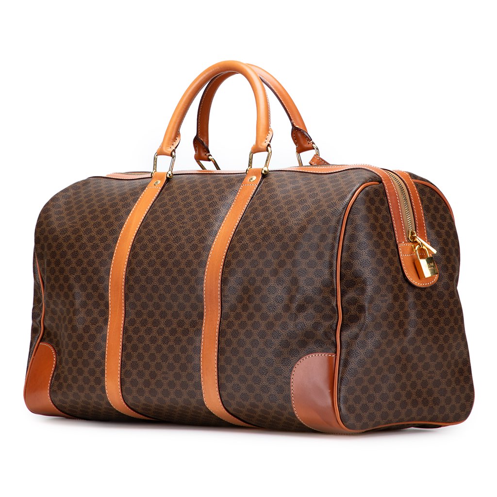 Celine Macadam Coated Canvas Travel Bag - 2