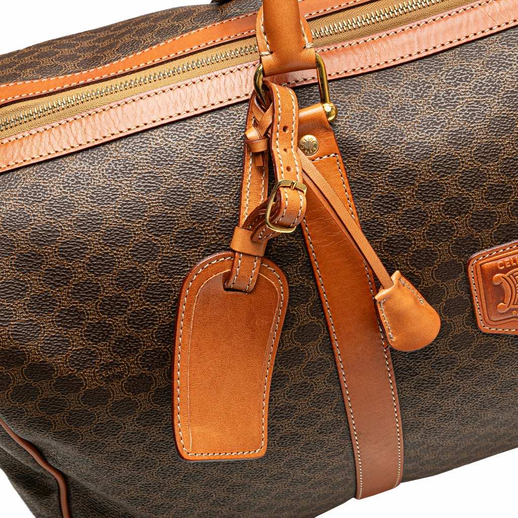 Celine Macadam Coated Canvas Travel Bag - 5