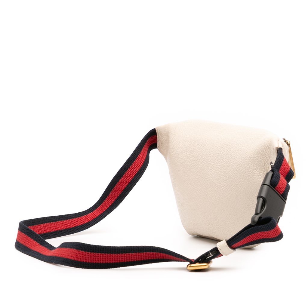 Gucci Leather Logo Belt Bag - Back view