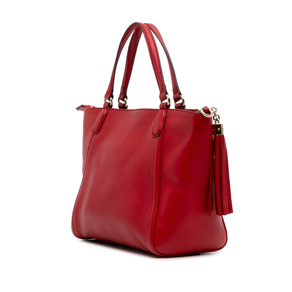 Gucci Small Leather Soho Cellarius Satchel - 2