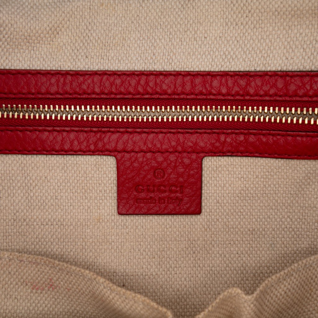 Gucci Small Leather Soho Cellarius Satchel - 5