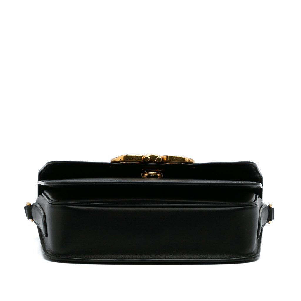 Salvatore Ferragamo Leather Trapezio Crossbody - 3