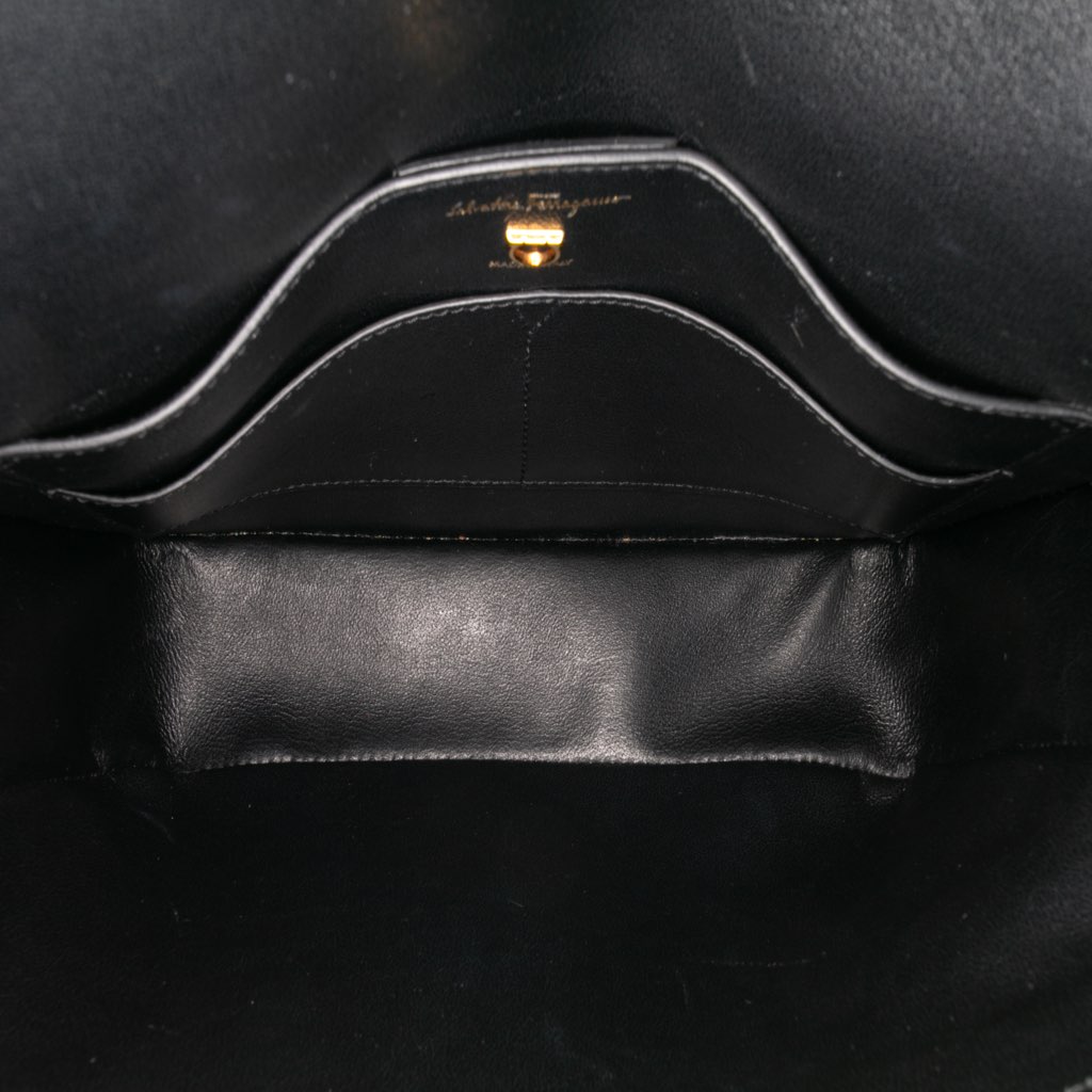 Salvatore Ferragamo Leather Trapezio Crossbody - 4