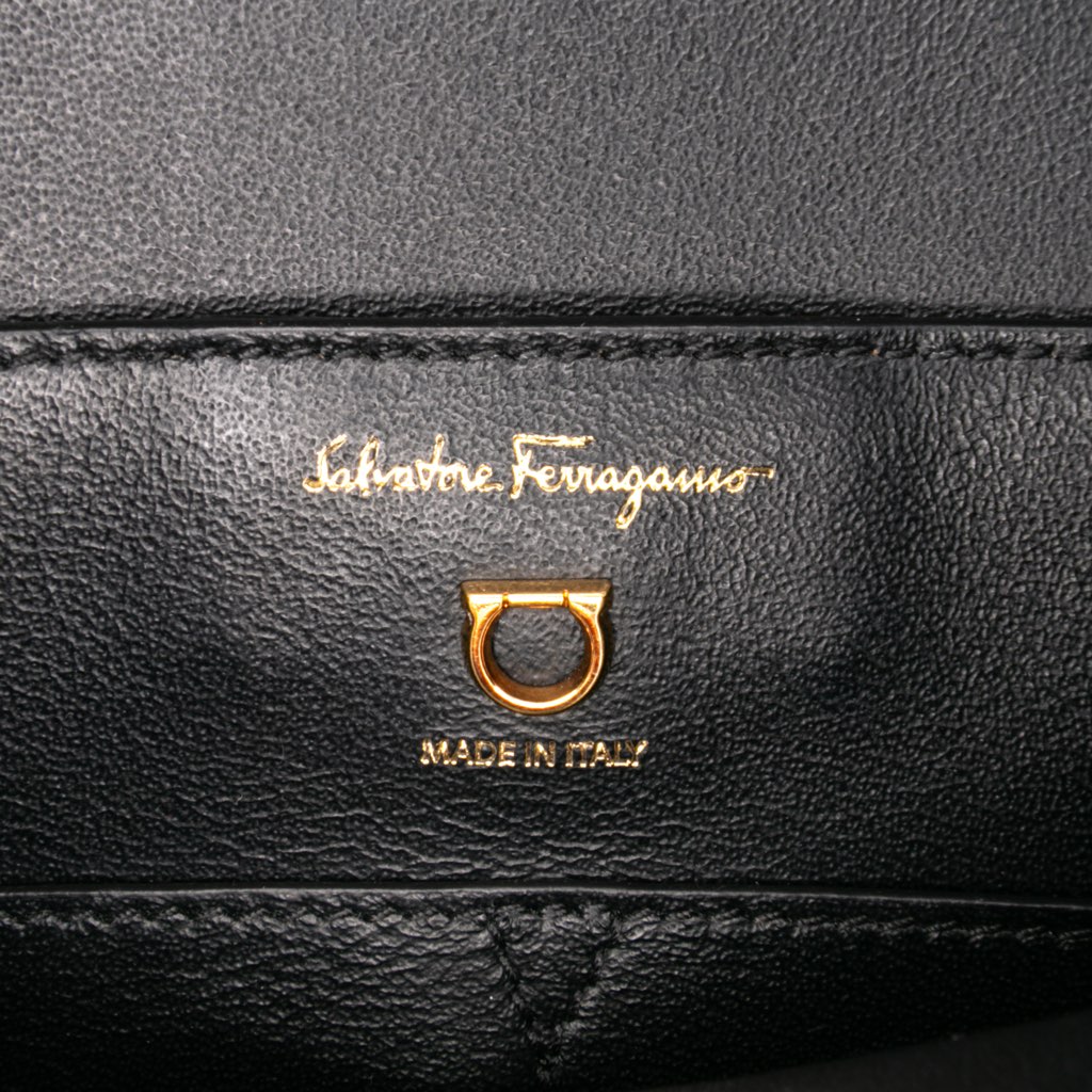 Salvatore Ferragamo Leather Trapezio Crossbody - 5