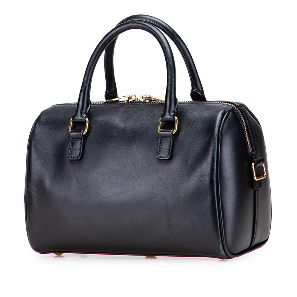 Saint Laurent Baby Leather Classic Duffle Satchel - 2