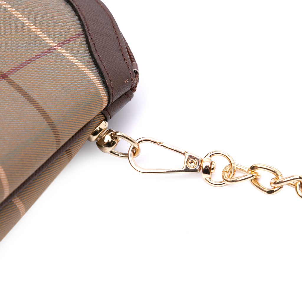 Burberry Vintage Check Canvas Satchel - 5