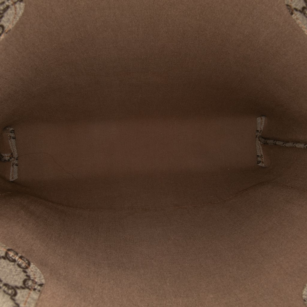 Gucci GG Supreme Plus Web Tote - 4