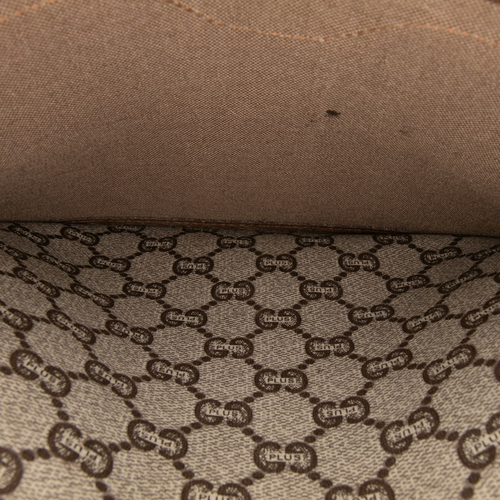 Gucci GG Supreme Plus Web Tote - 5