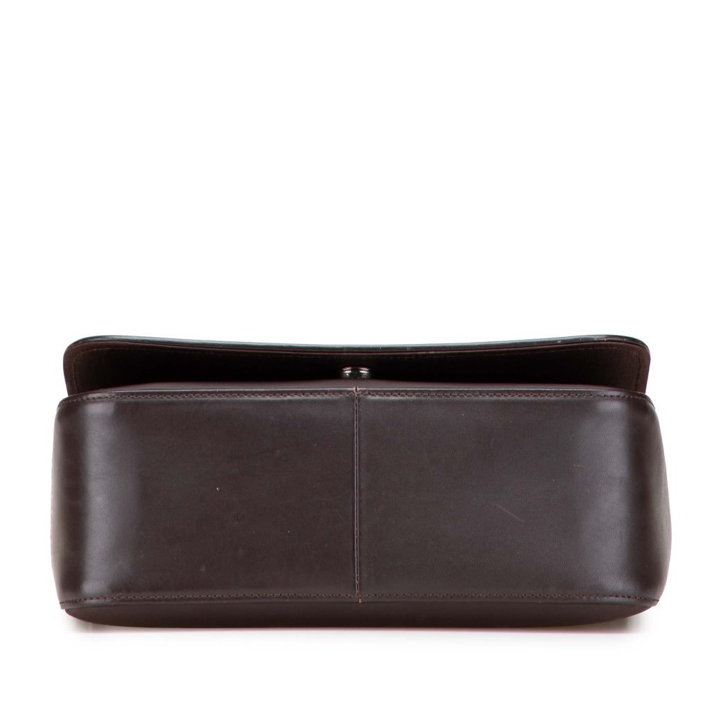 Burberry Jacquard and Leather Knight Crossbody - Image 6