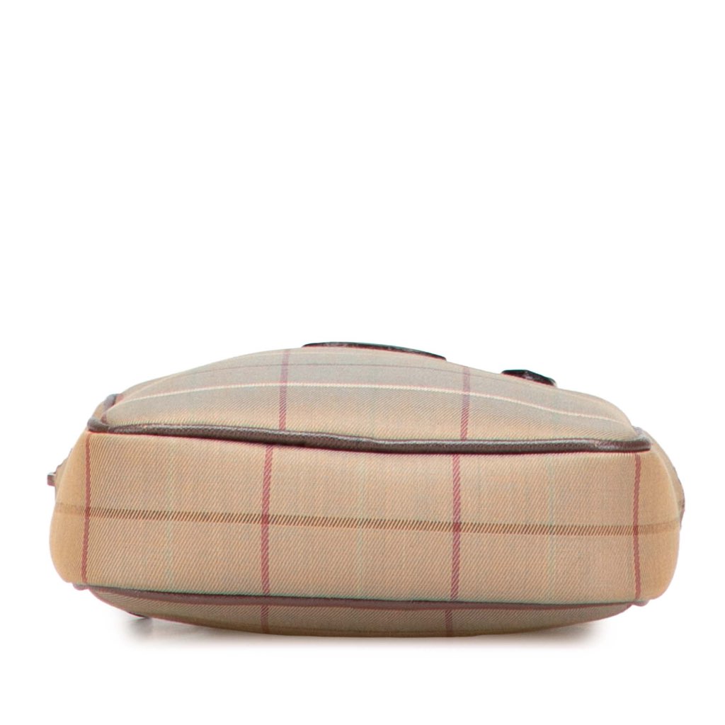 Burberry Vintage Check Canvas Crossbody - Image 6