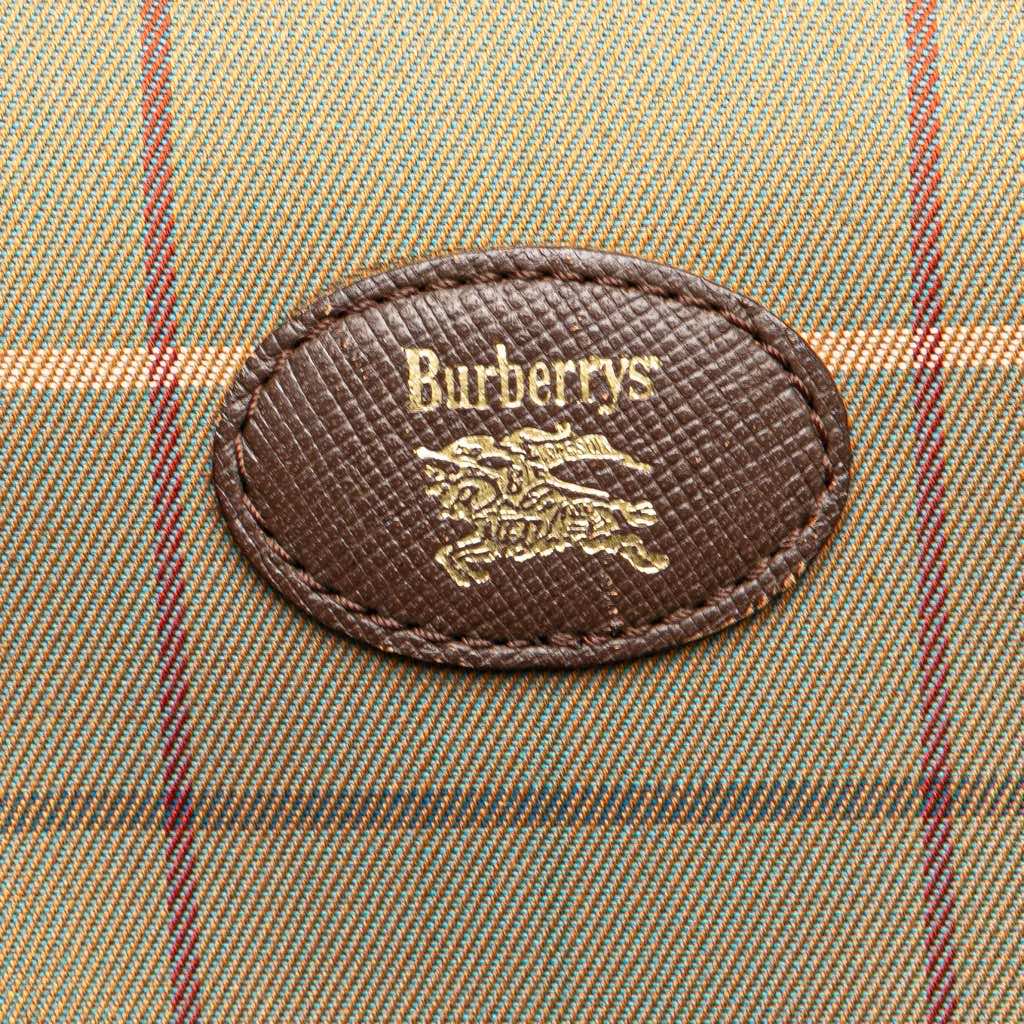Burberry Vintage Check Canvas Crossbody - Side view