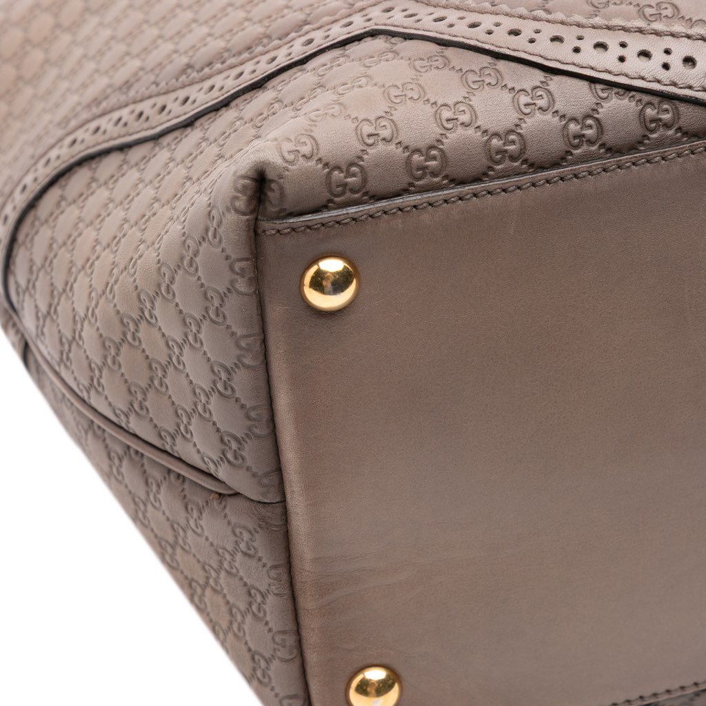 Gucci Large Microguccissima Brogue Duilio Tote - Image 11