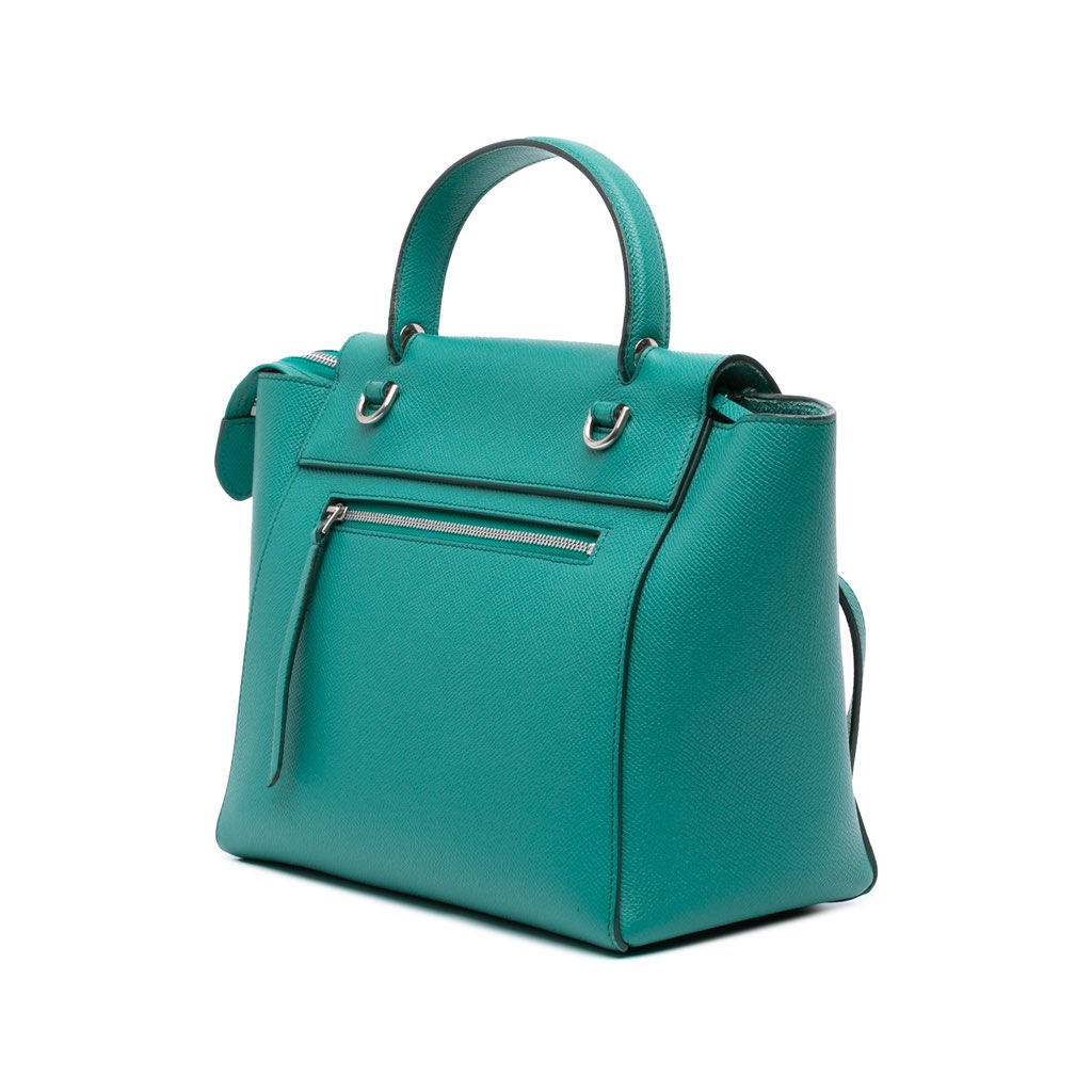 Celine Micro Grained Calfskin Belt Bag - Back view