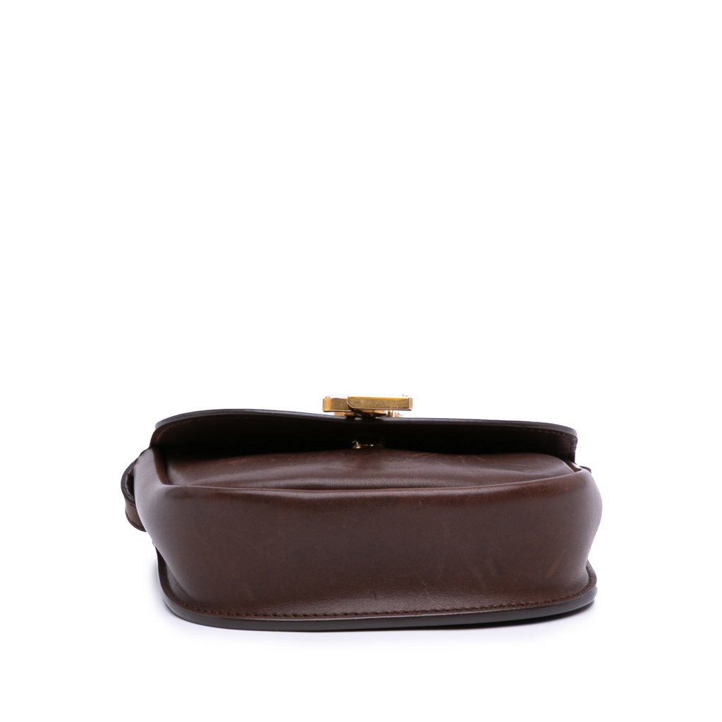 Saint Laurent Small Leather Monogram Kaia Crossbody - 3