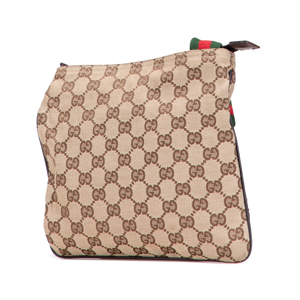Gucci GG Canvas Web Crossbody - 2