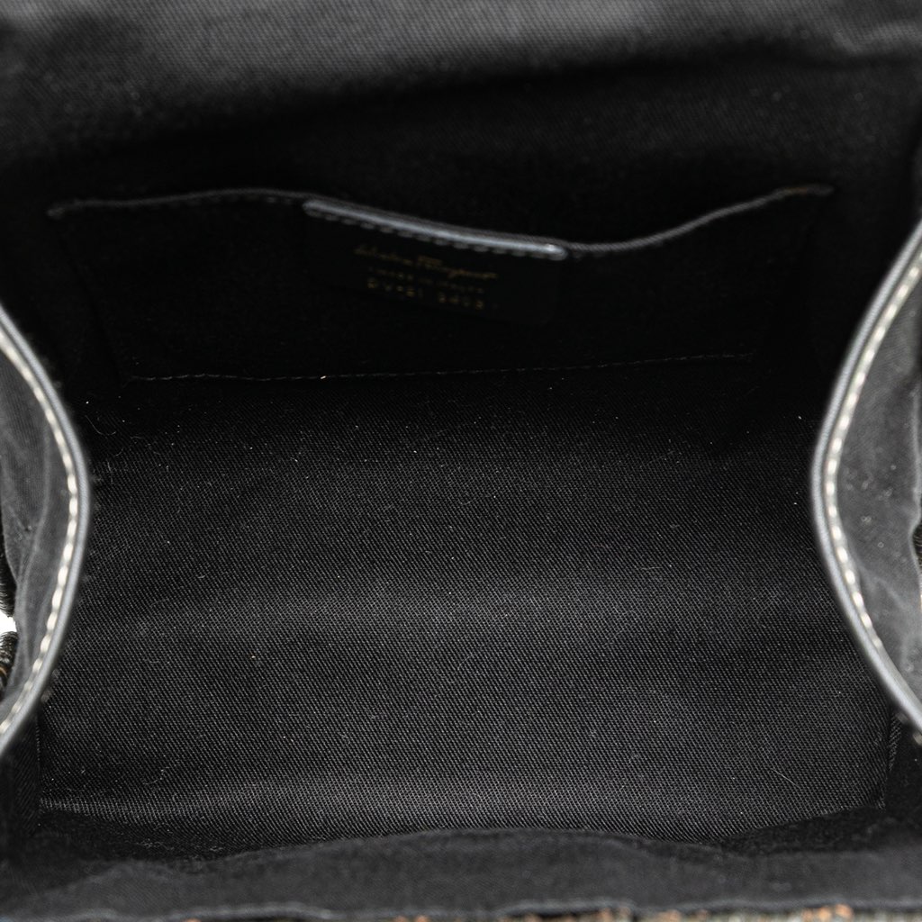 Salvatore Ferragamo Wicker Gancini Iconic Top Handle Bag - 4