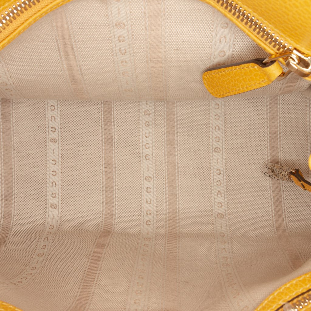 Gucci Calfskin Swing Top Handle Satchel - 4