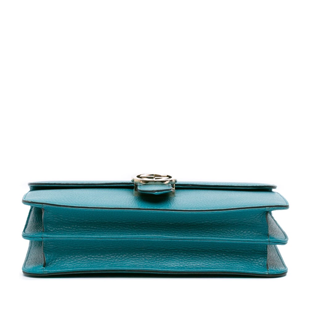 Gucci Medium Dollar Calfskin Interlocking G Crossbody - Image 6