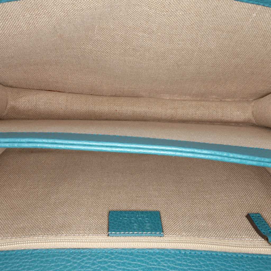 Gucci Medium Dollar Calfskin Interlocking G Crossbody - 4