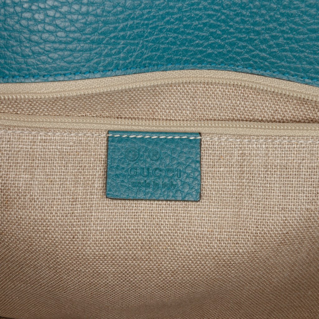 Gucci Medium Dollar Calfskin Interlocking G Crossbody - Side view