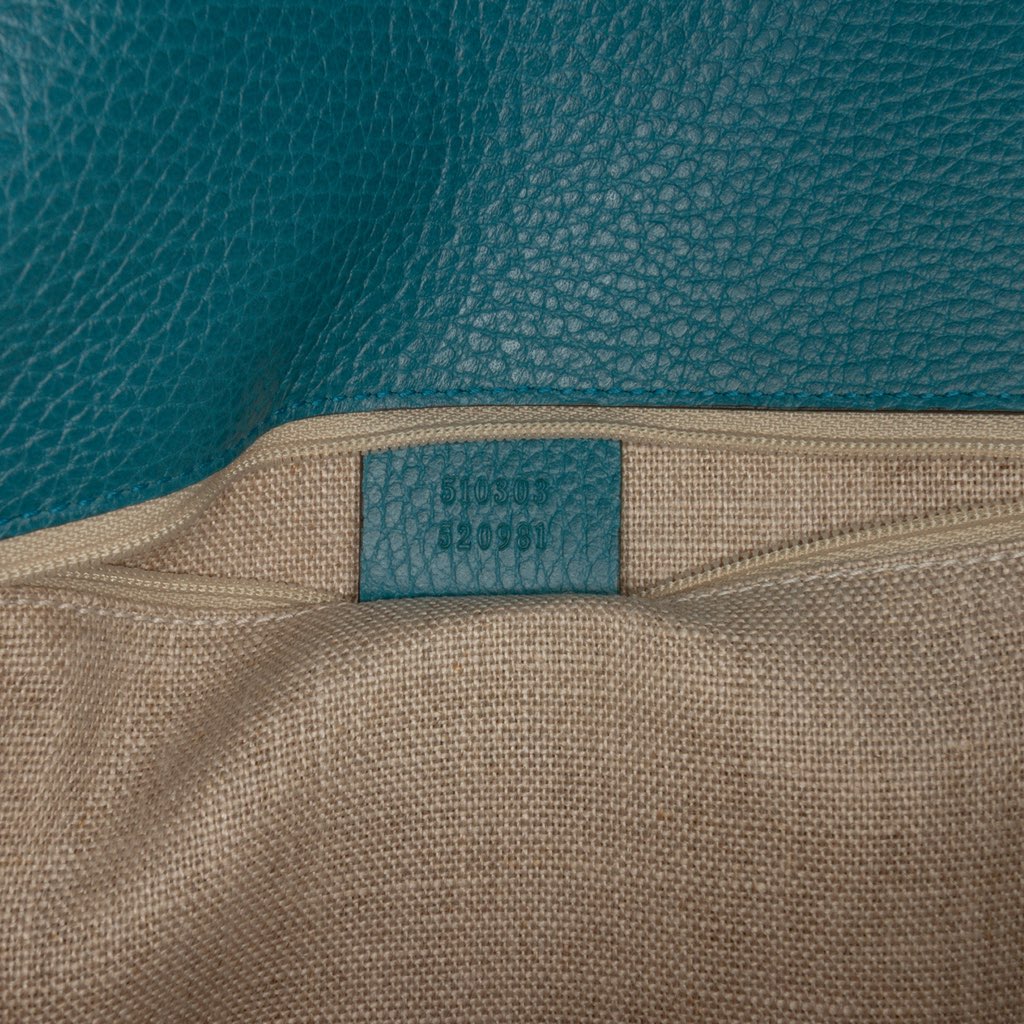 Gucci Medium Dollar Calfskin Interlocking G Crossbody - Detail 1