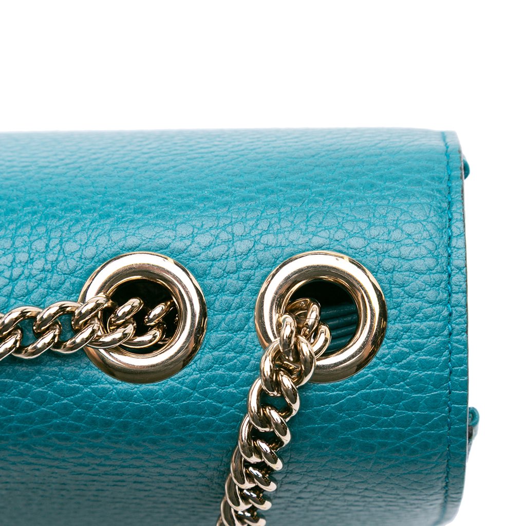 Gucci Medium Dollar Calfskin Interlocking G Crossbody - Image 11