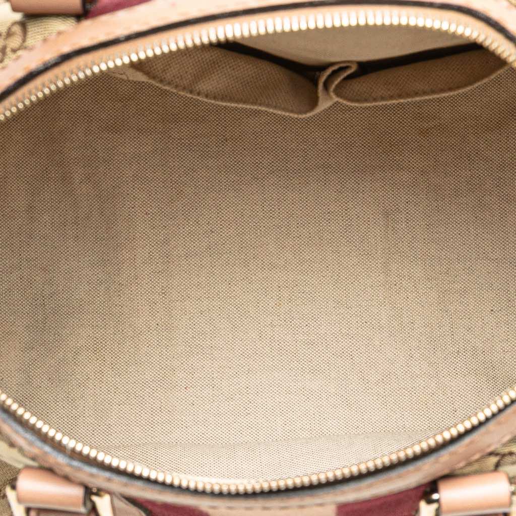 Gucci Medium GG Canvas Web Joy Boston Bag - 4