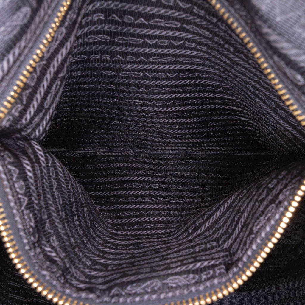 Prada Tessuto Zip Top Convertible Tote - 5