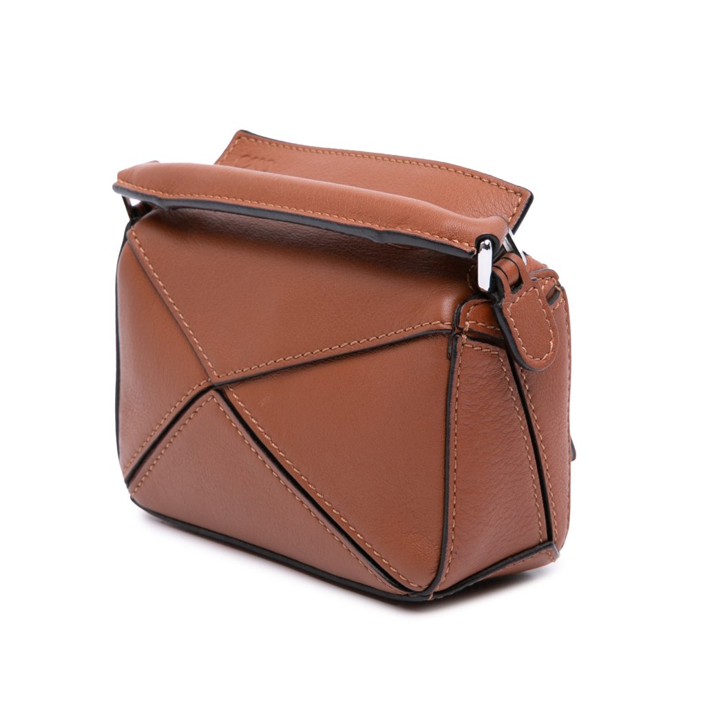 Loewe Nano Calfskin Puzzle Satchel - 2