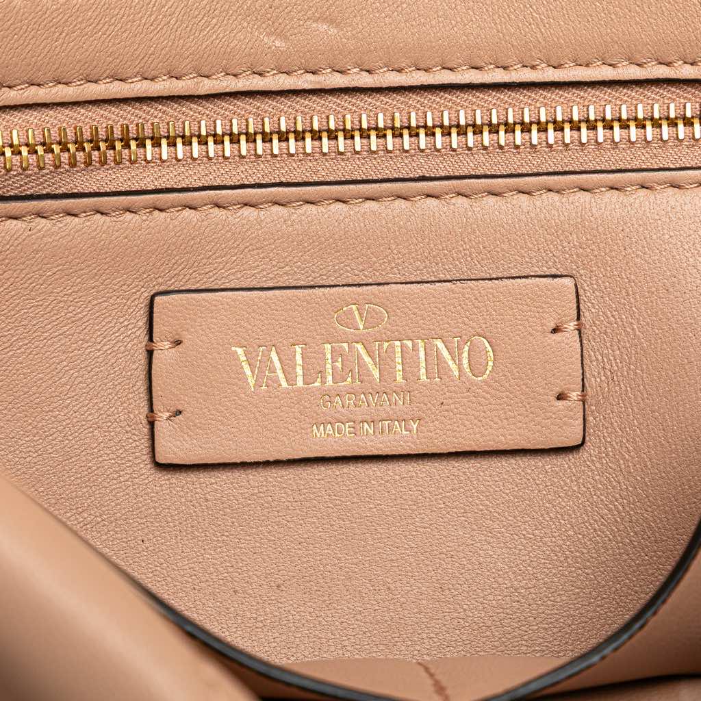 Valentino Large Nappa Roman Stud Satchel - 5