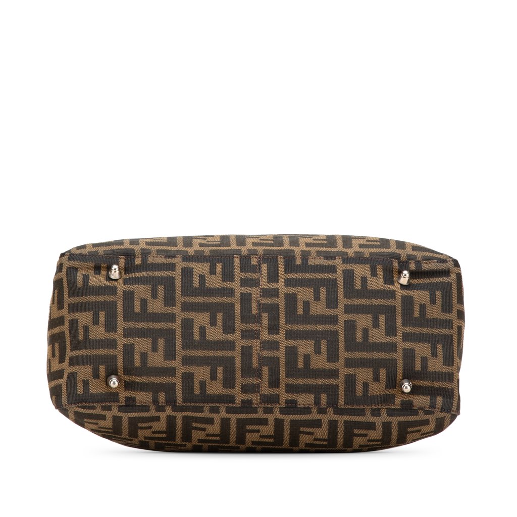 Fendi Small Zucca Canvas Twins Tote - Image 6