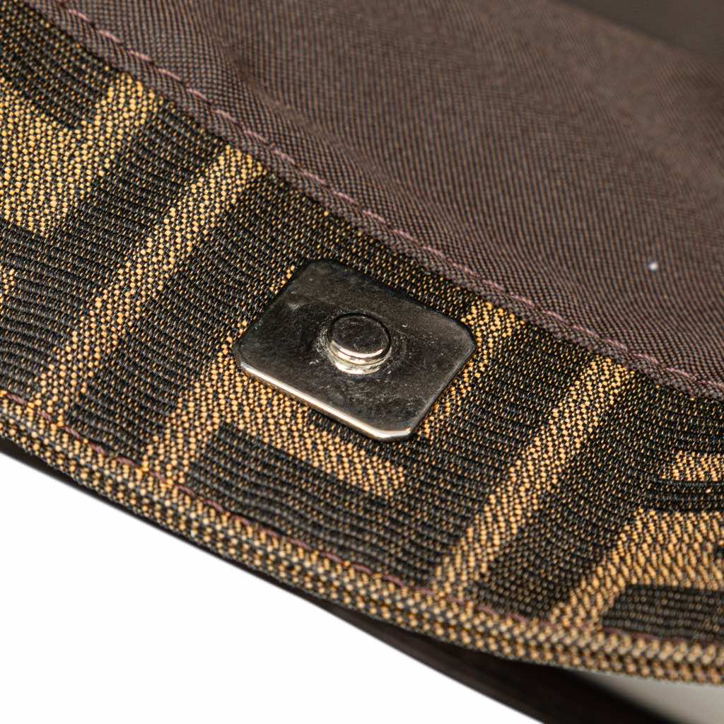 Fendi Small Zucca Canvas Twins Tote - Image 11