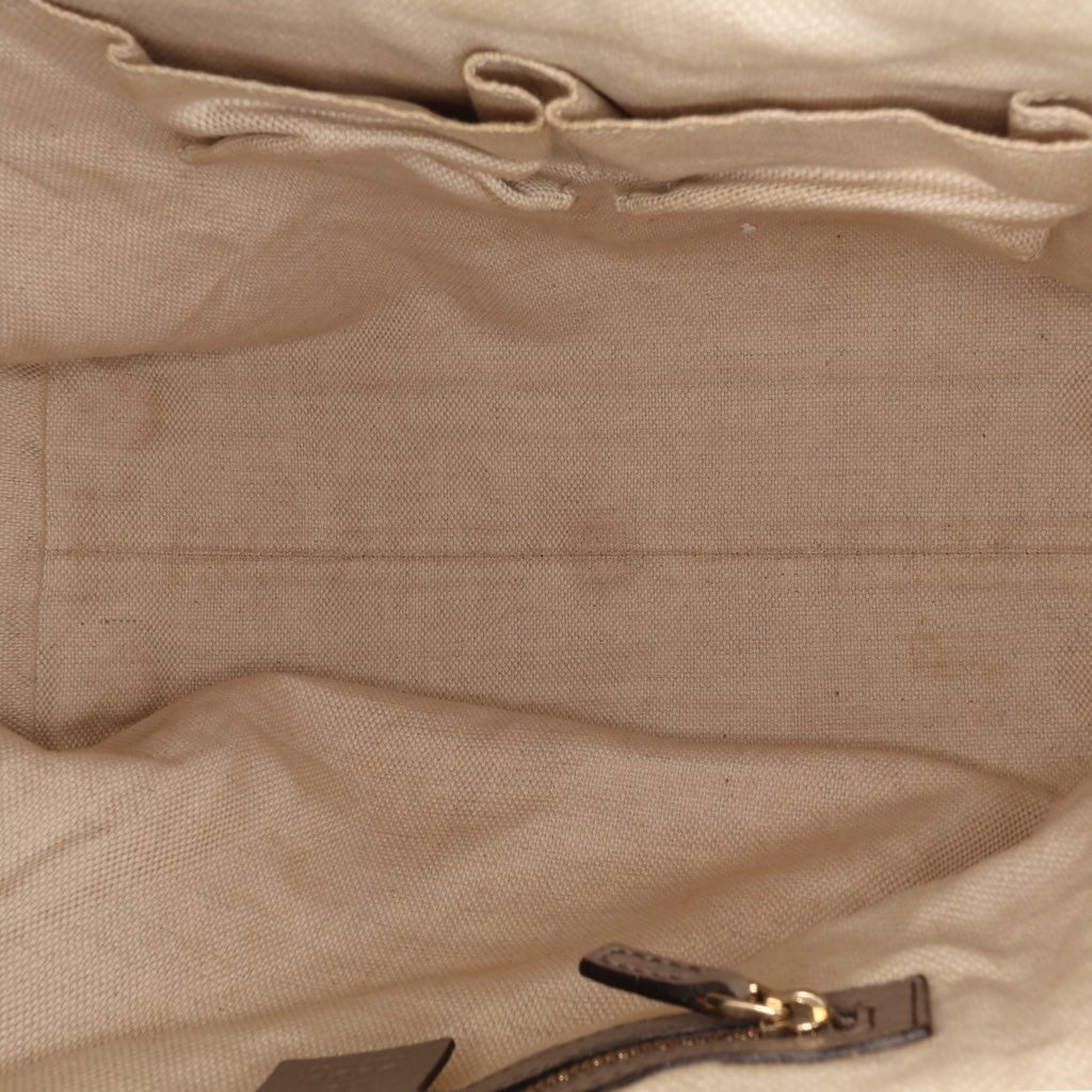 Gucci Medium Leather Soho Cellarius Tote - 4