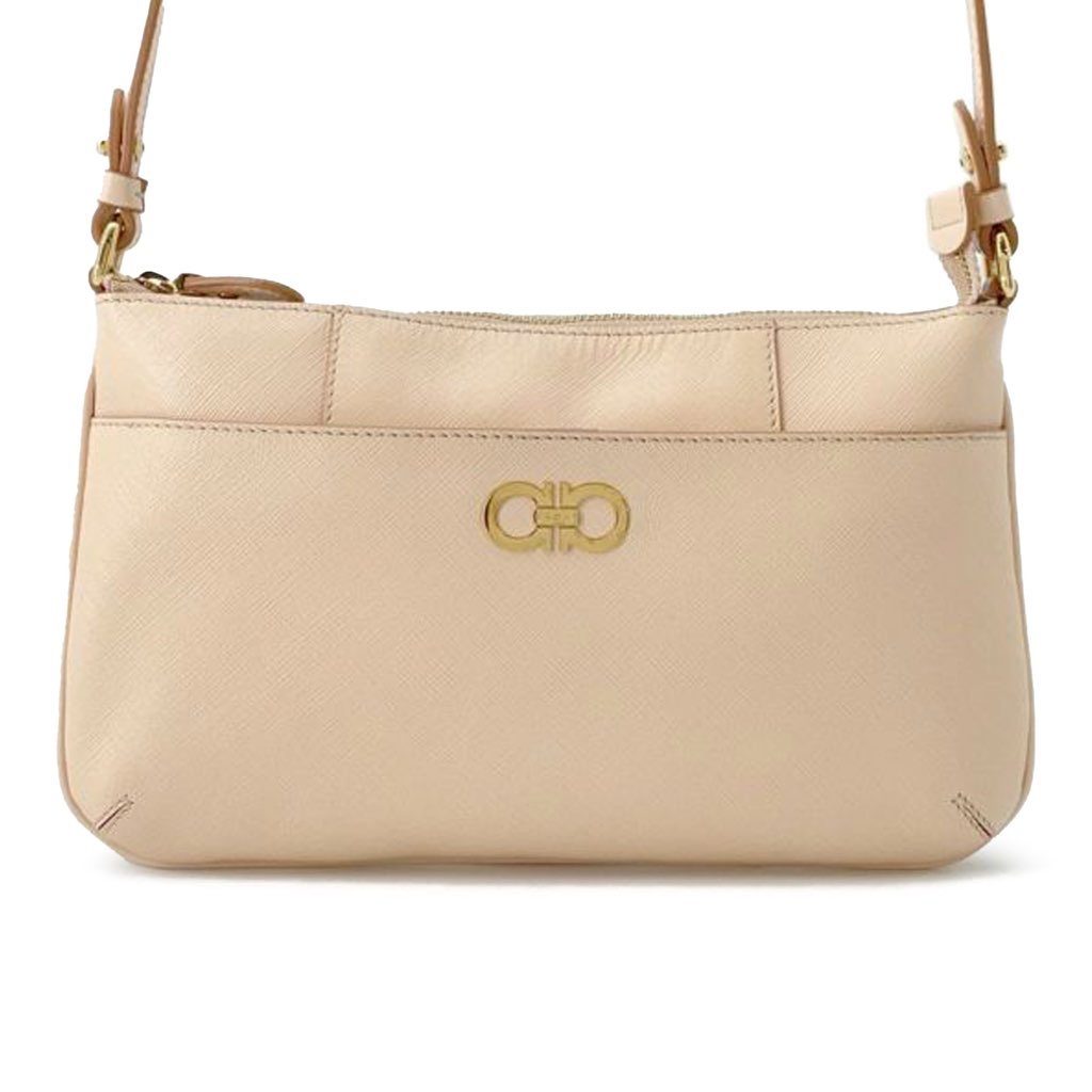 Salvatore Ferragamo Leather Gancini Crossbody