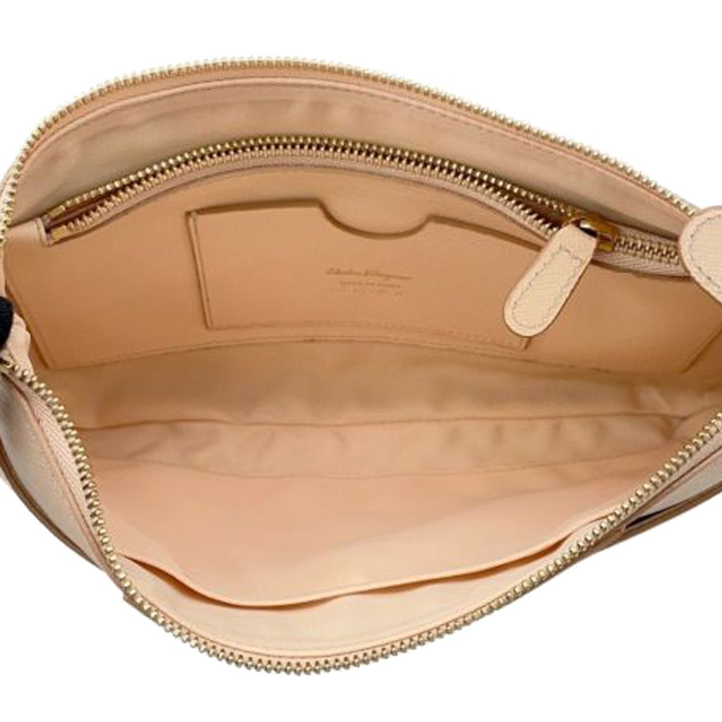 Salvatore Ferragamo Leather Gancini Crossbody - 4