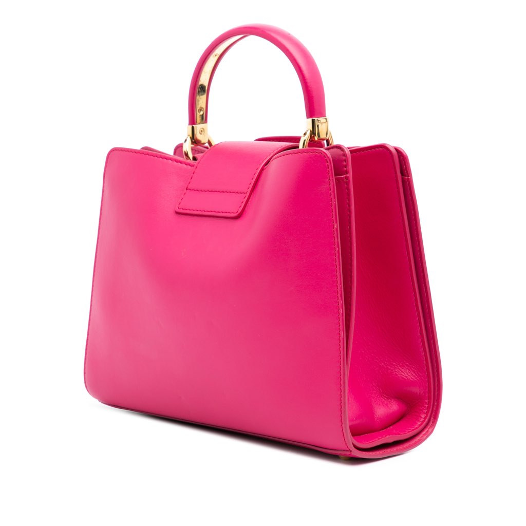 Salvatore Ferragamo Leather Thalia Top Handle Bag - 2