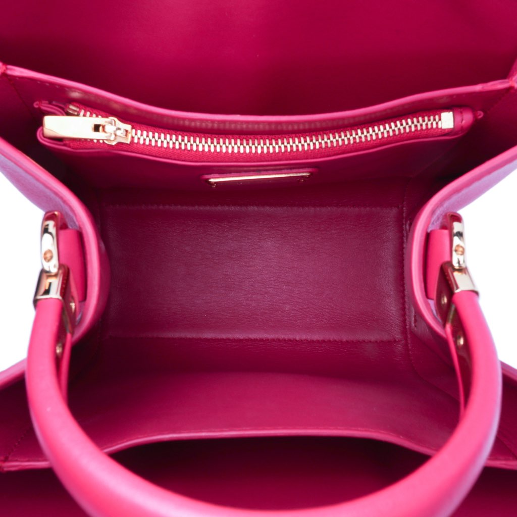 Salvatore Ferragamo Leather Thalia Top Handle Bag - 4