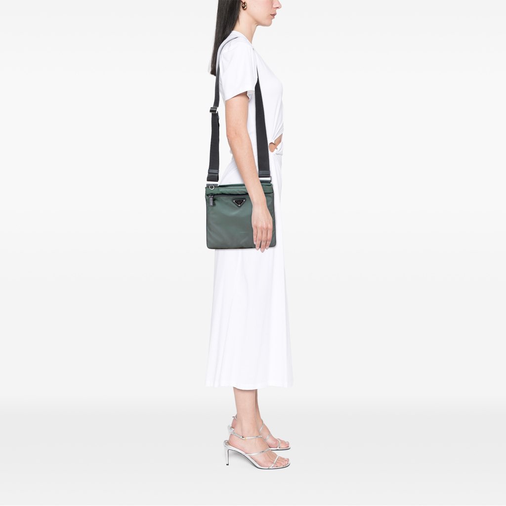 Prada Tessuto Zip Top Crossbody - Image 12