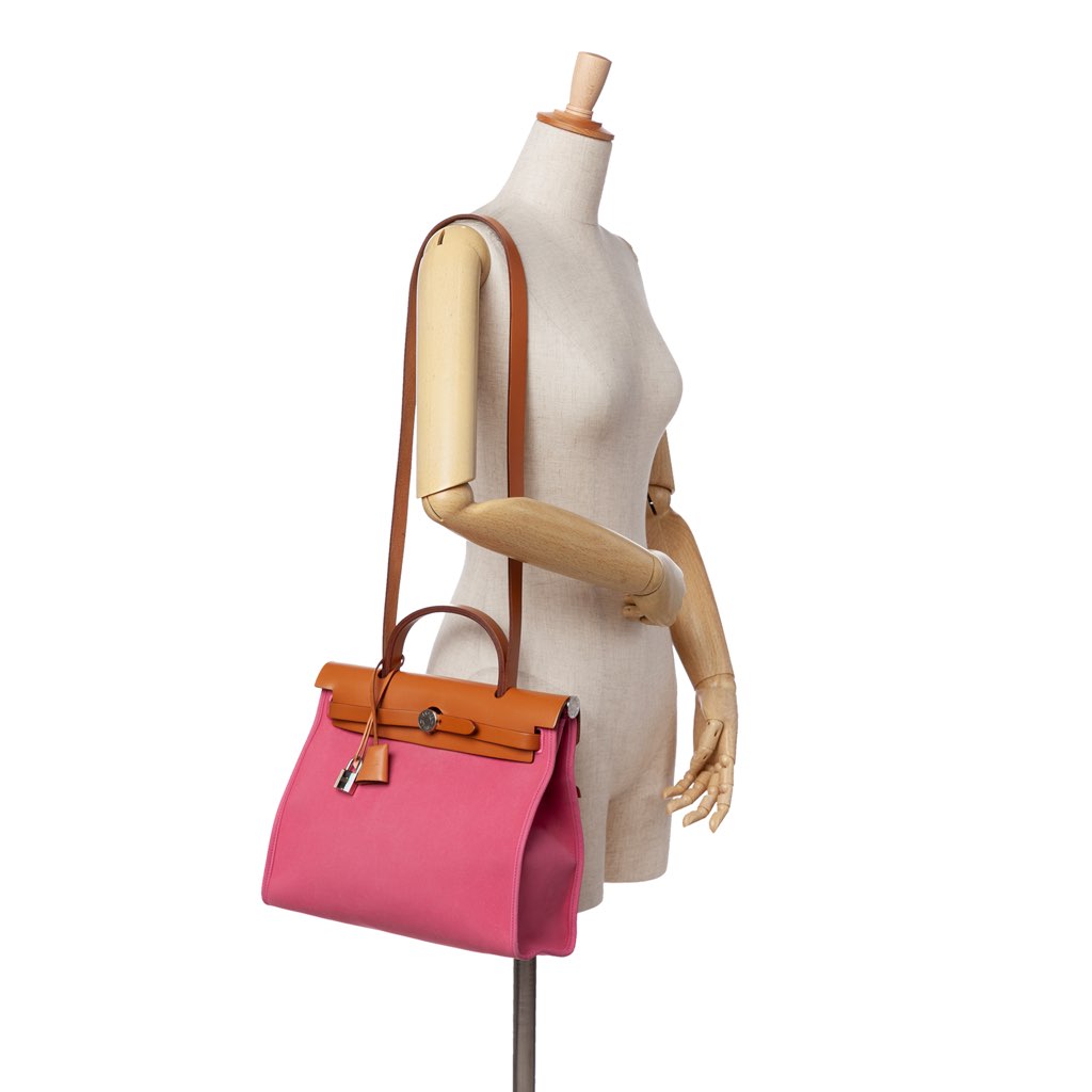 Hermès Toile Herbag Zip 31 - Image 13