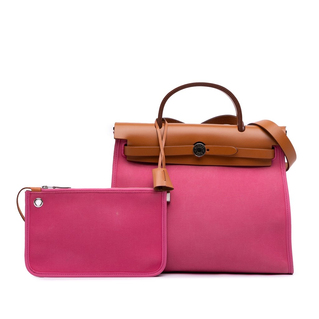 Hermès Toile Herbag Zip 31 - Image 14