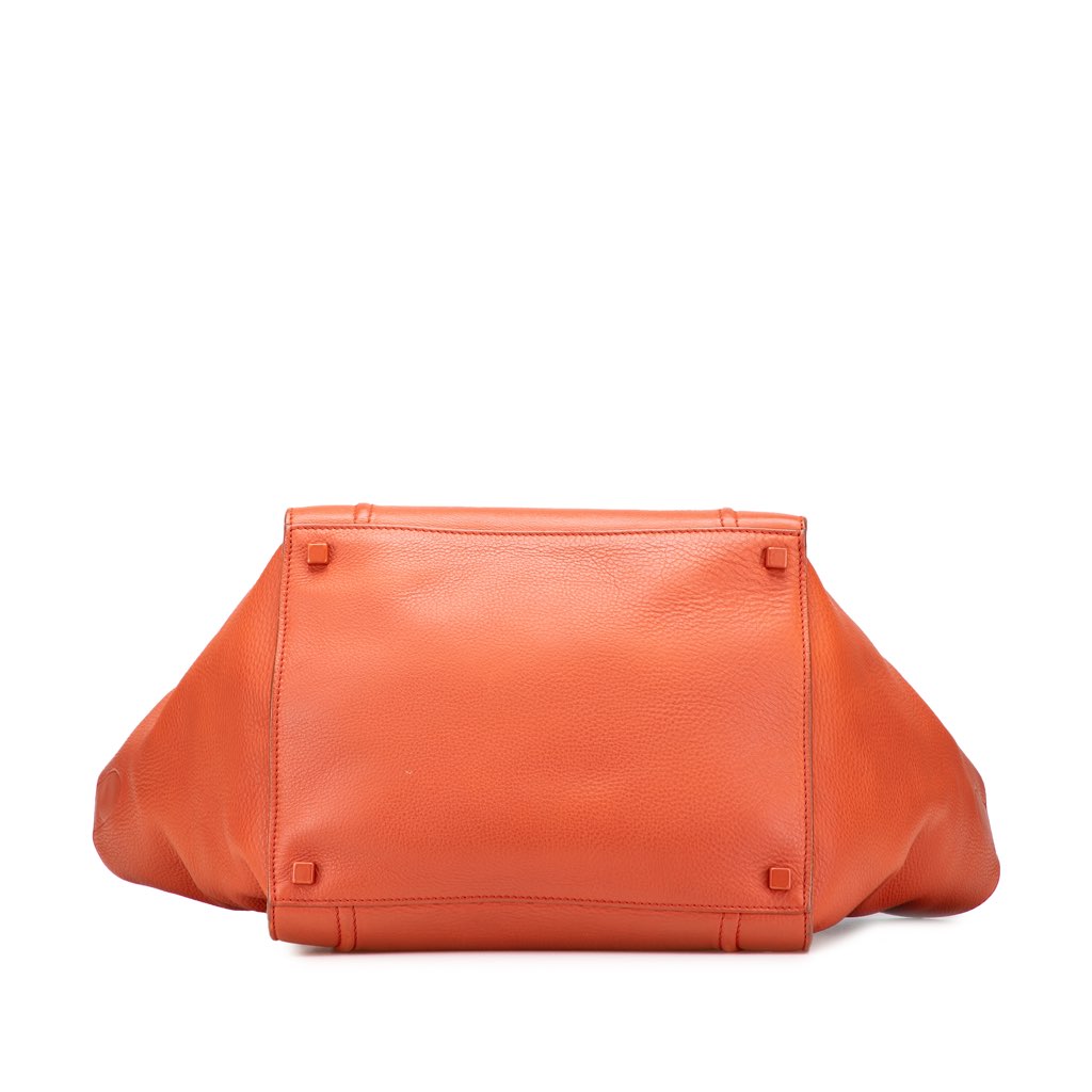 Celine Medium Leather Phantom Luggage Tote - 3