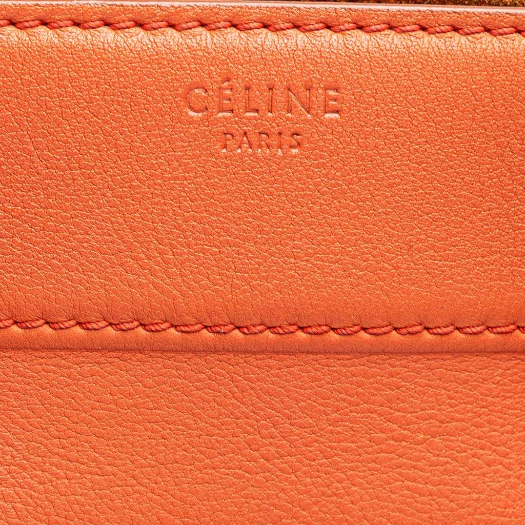 Celine Medium Leather Phantom Luggage Tote - 5