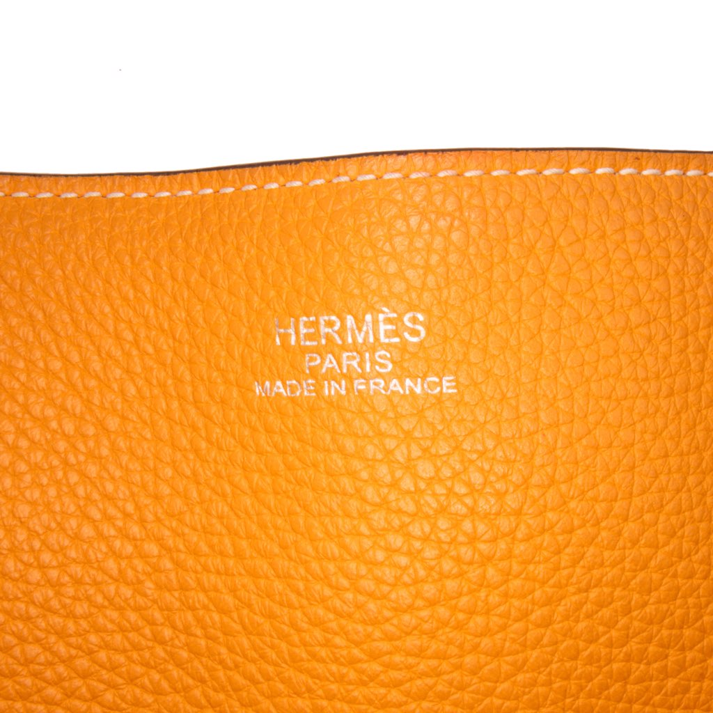 Hermès Clemence Double Sens 36 - Side view